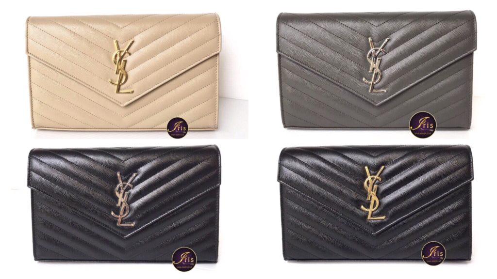 ysl envelope wallet chain