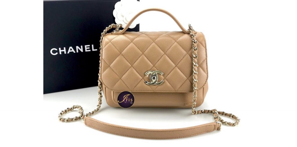 Chanel small business affinity ” brown caviar GHW ของใหม่ พร้อมส่ง‼️ –  Iris Shop