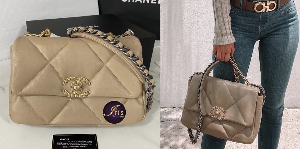 Chanel 19 dark beige leather size 26 cm ของใหม่ พร้อมส่ง‼️ – Iris Shop