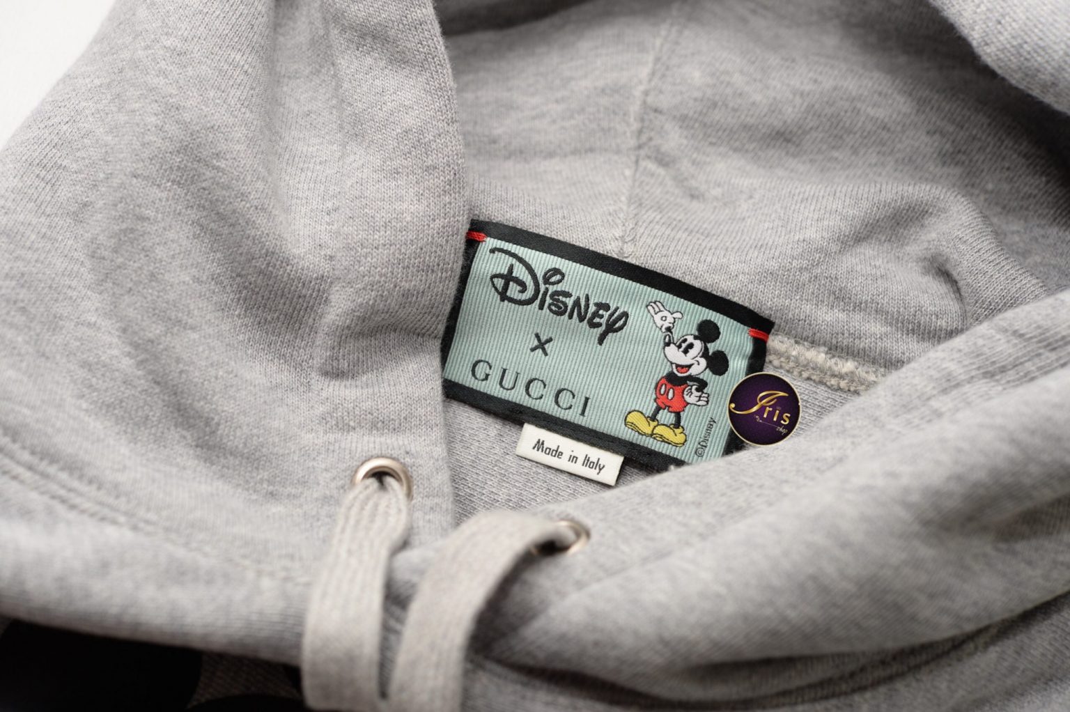 DISNEY x GUCCI (DISNEY x GUCCI) collaboration print hoodie Grey Cotton  ref.997222 - Joli Closet