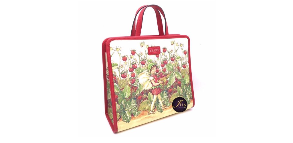 กระเป๋า Gucci children tote bag strawberry fairy print ของใหม่ พร้อมส่ง‼️ –  Iris Shop